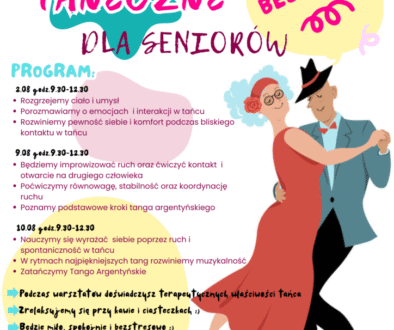 Warsztaty taneczne dla seniorów