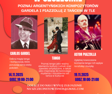 Ulotka - Warsztaty tanga kompozytorzy
