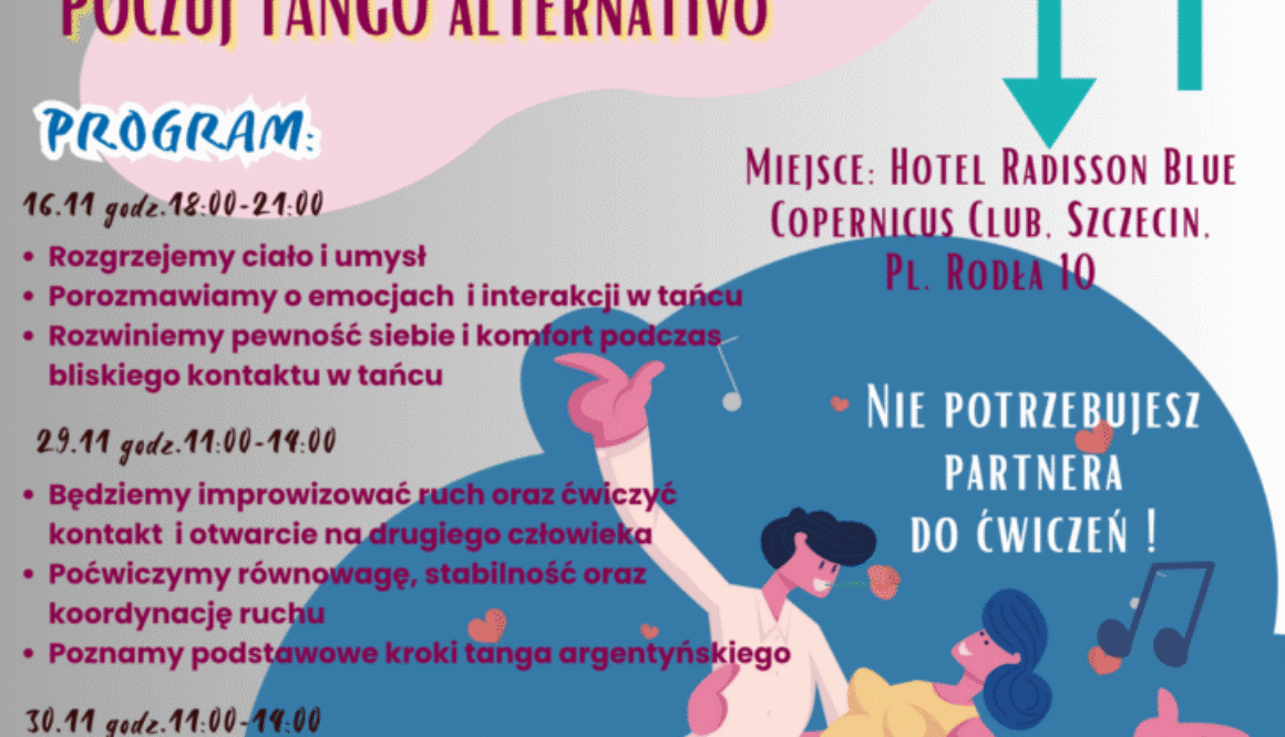 Wyjątkowe warsztaty z tanga argentyńskiego dla młodzieży
