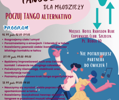 Wyjątkowe warsztaty z tanga argentyńskiego dla młodzieży